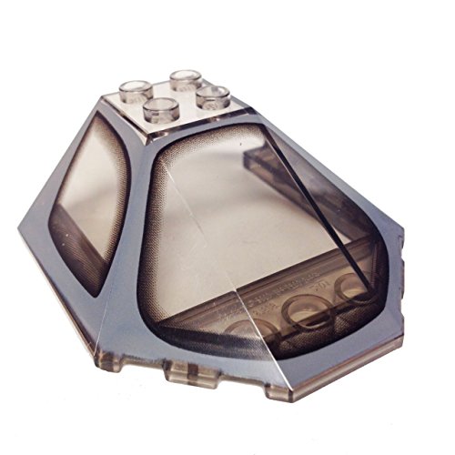 Lego Parts: Windscreen 6 x 6 x 2 Canopy with (StarWars General Grievous' Starfighter Pattern)