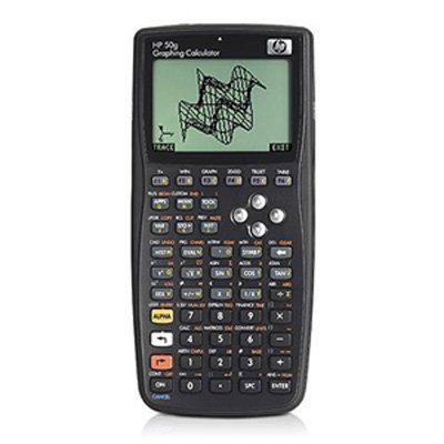 HP 50G Graphing Calculator 2300 Functions - Battery Powered - 0.93 x 3.43 x 7.24 (Retail)