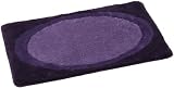 Spirella 1014326 Place Badteppich 70 x 120 cm aubergine