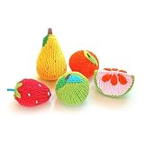 Fruit Knit Rattle Set