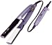 Designed in Japan, this ceramic flat iron emits negative ion and raw infrared rays for faster drying while protecting your hair. Can be used on damp or dry hair. Ceramic heating plate with hard anodizing treatment: Emits ion and raw infrared rays for protecting hair from damage/promotes healthy shiny hair. Seals cuticle and extracts humidity. Plate width: 1.5 inch. Can be used on damp or dry hair. Excellent for straightening hair with any chemical or natural treatment. External computerized thermostat unit with On/Off switch (Range: 60-180ºC). Variable heat settings for added control. Thermal iron will reach maximum temperature in 15 seconds. Tweezer type handles for maximum grip and pressure. Dual voltage: 110/220 for worldwide use. 6-month manufacturer limited warranty.
