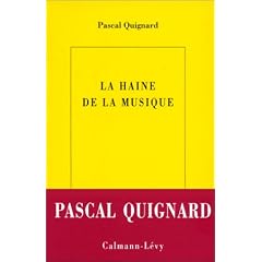 La haine de la musique