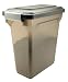 IRIS Premium Airtight Pet Food Storage, 15 Quart, Black
