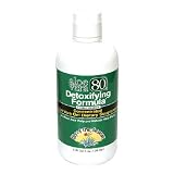 Lily of the Desert Aloe Vera 80 Concentrated Aloe Vera Gel, Detoxifying Formula , 32 Ounces (1 qt) .95 l (Pack of 2)