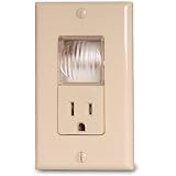 DECORATOR NIGHTLIGHT 1 OUTLET - IVORY