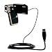 Classic Straight USB Cable for the Sanyo Camcorder VPC-HD800 with Power Hot Sync and Charge capabilities - uses Gomadic TipExchange Technology