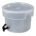 Carlisle 221930 See Thru 3 Gallon Round Beverage Dispenser