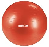 Ironman 55cm Deluxe Stability Ball (Red) by Ironman