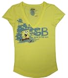 SpongeBob Soak In The Sun Summer Sheer Fitted Tee for women