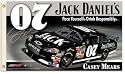 B.S.I. Casey Mears Jack Daniel's Two Sided 3' x 5' Flag - Casey Mears One Size
