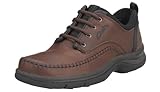 IMAGE OF Clarks Men's Portland Oxford, Brown Leather, 8.5 M