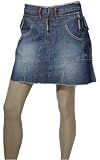Girbaud - Girbaud Stitch-Edge Pieced Skirt