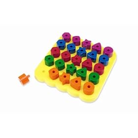 Stacking Shapes Pegboard