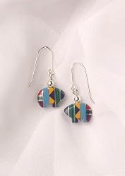 Earrings - Mosaic Fetish Bear