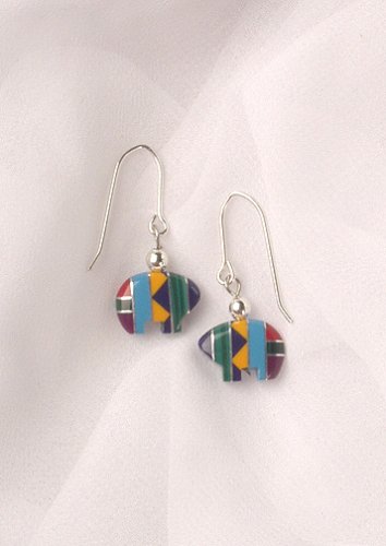Earrings - Mosaic Fetish Bear