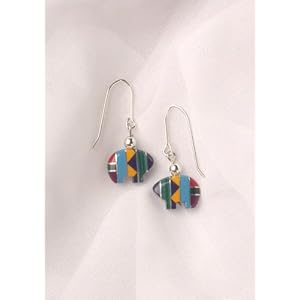 Earrings - Mosaic Fetish Bear