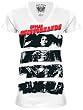 Edward Scissorhands Stripes Womens Junior T-shirt