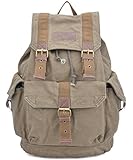 Gootium 21101 Specially High Density Thick Canvas Backpack Rucksack
