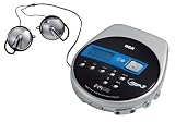 RCA RP2478 Portable CD/MP3 Player with SmarTrax (Silver and Black)