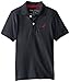 Nautica Big Boys' Short Sleeve Solid Pique CVC Polo