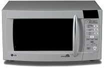 LG Touch control solo microwave silver 850w 23L capacity