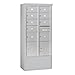 Salsbury Industries 3916D-09AFP Free Standing Horizontal 4C Mailbox Aluminum