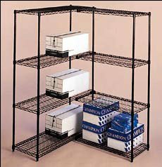 FEL40880 - Wire Shelving Four-Shelf Starter Unit