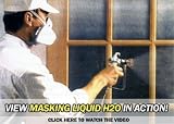 MASKING LIQUID H20 Mask Off Sash & Trim Before Painting 1 Quart