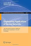 Engineering applications of neural networks : 16th International Conference, EANN 2015, Rhodes, Greece, September 25-28, 2015 : proceedings