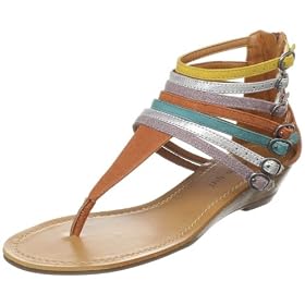 Madden Girl Womens Tambrey T-Strap Sandal