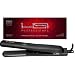 HSI 1" CERAMIC TOURMALINE IONIC FLAT IRON HAIR STRAIGHTENER FREE HEAT CASE & GLOVE. DUAL VOLTAGE 110/220 IDEAL FOR TRAVEL