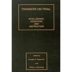 Transfer on Trial: Intelligence, Cognition and Construction