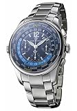 Girard-Perregaux 49805-11-670S11A Worldtimer WW.TC Black Dial Stainless Steel Automatic Men's Watch