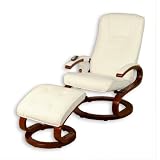 STILISTA® Massagesessel im S-Design reinweiss