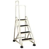Buy Cramer 4-Step Aluminum Left Handrail Step Ladder