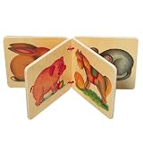 Natural Wood Book by Selecta - Favorite Animals