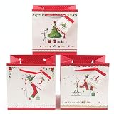 Sweet Petite Illustrated Christmas Bag Small