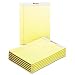 o Universal o - Perforated Edge Writing Pad, Legal/Margin Rule, Letter, Canary, 50-Sh