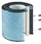 Austin Air Healthmate Plus Replacement Filter w/ Prefilter - White