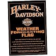 Harley-Davidson Motorcycles Weather Forecast Flag
