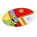 Pfaltzgraff Mondrian Christmas 14-Inch Oval Platter