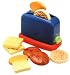 Children's Deluxe Pop-Up Toaster 9-piece Playset *Set includes Toaster, Waffles, Crum...