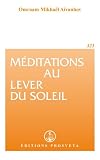 Méditations au lever du soleil