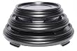 Round Wooden Stand Set - Black