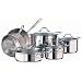 Emerilware Stainless 10-Piece Cookware Set