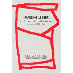 L'Art ? C'est une meilleure id�e !