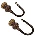 Umbra Cognac Drapery Holdback, Gold/Espresso