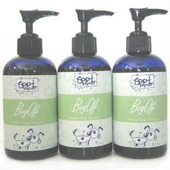 Spot Organics Bug Off! Organic Flea Control Dog Shampoo - 8 oz