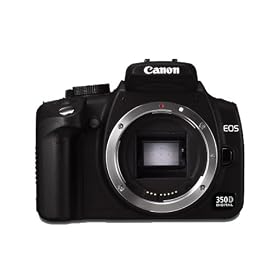 Canon EOS 350D Digital SLR Camera - Body Only [8MP]