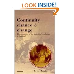 Continuity, Chance and Change: The Character of the Industrial Revolution in England